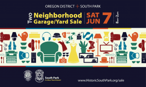neighborhood garage sale