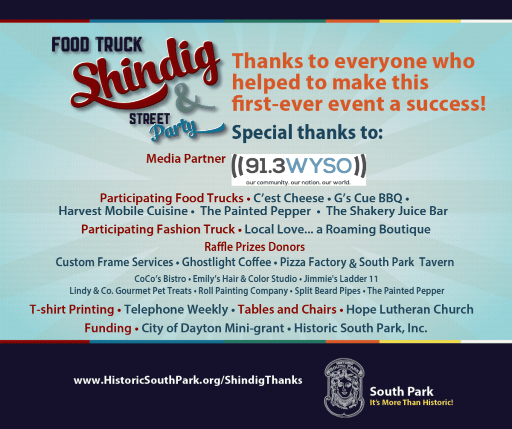 Food Truck Shindig and Street Party  Dayton Ohio 2014